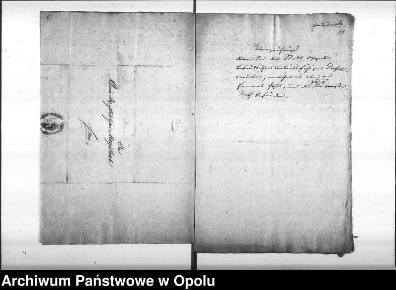 Obraz 11 z jednostki "Acta des Magistrats zu Oppeln betreffend die aus Staatsfonds mit Geld, Salz und Kartoffeln unterstützten Armen"