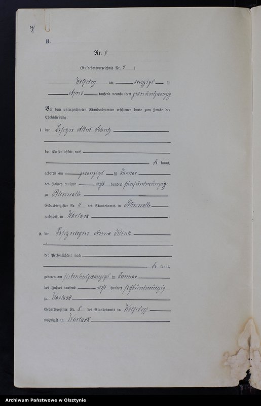 image.from.unit.number "Heirats-Neben-Register Nr 1-22"