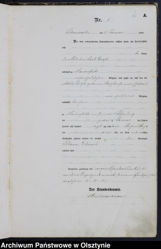 image.from.unit.number "Geburts-Haupt-Register Nr 1 - 181"