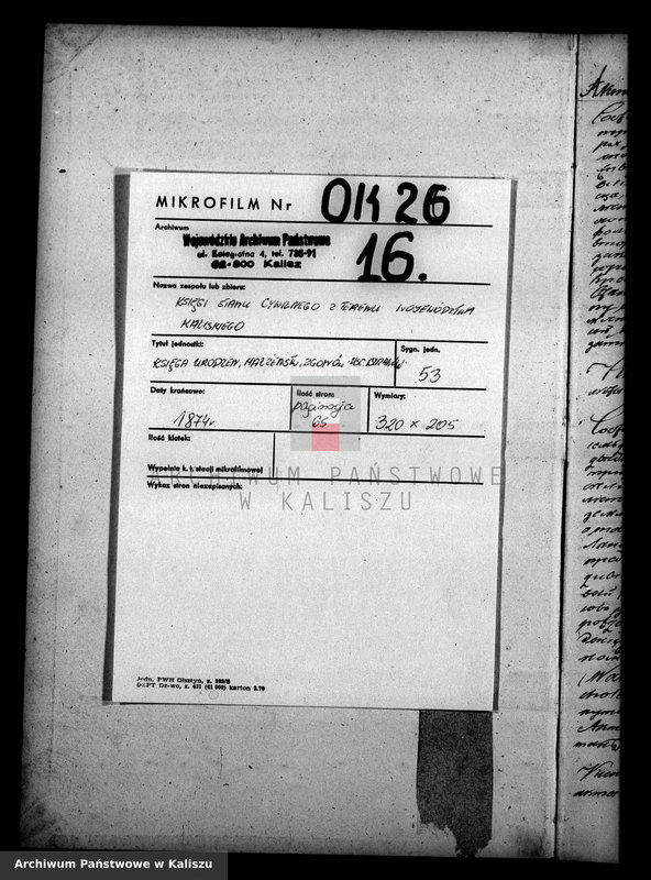 image.from.unit.number "Księga urodzeń, małżeństw, zgonów"