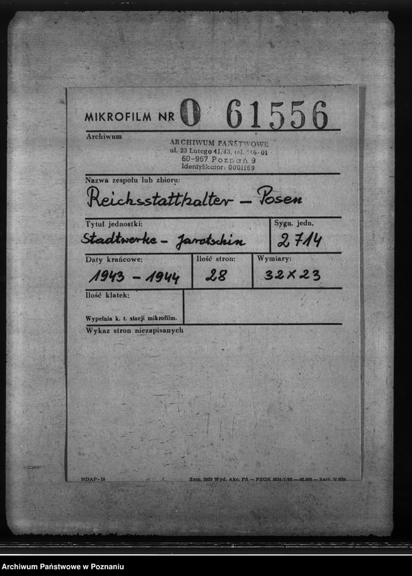 Obraz 2 z jednostki "Stadtwerke - Jarotschin"