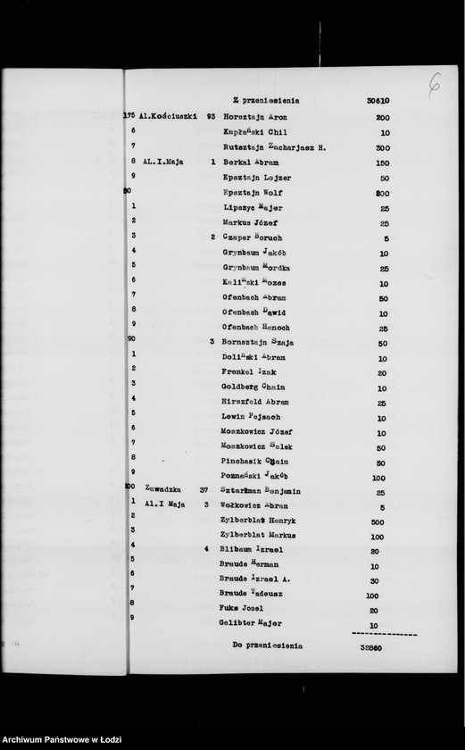 Obraz 10 z jednostki "Rejestr poborczy"