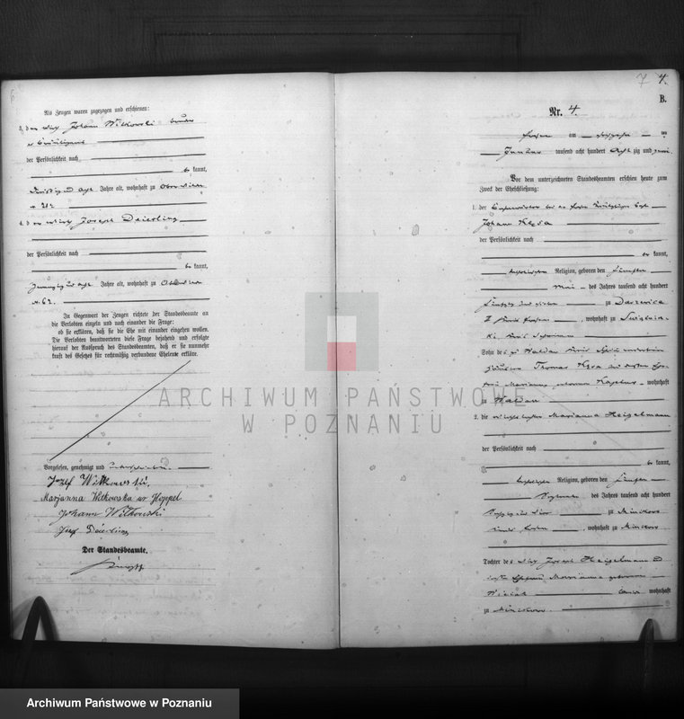 Obraz 5 z jednostki "Księga małżeństw"