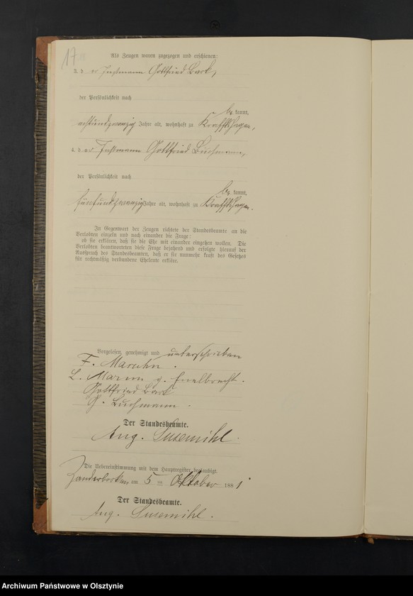 image.from.unit.number "Heiraths-Neben-Register Nr 1 - 14"