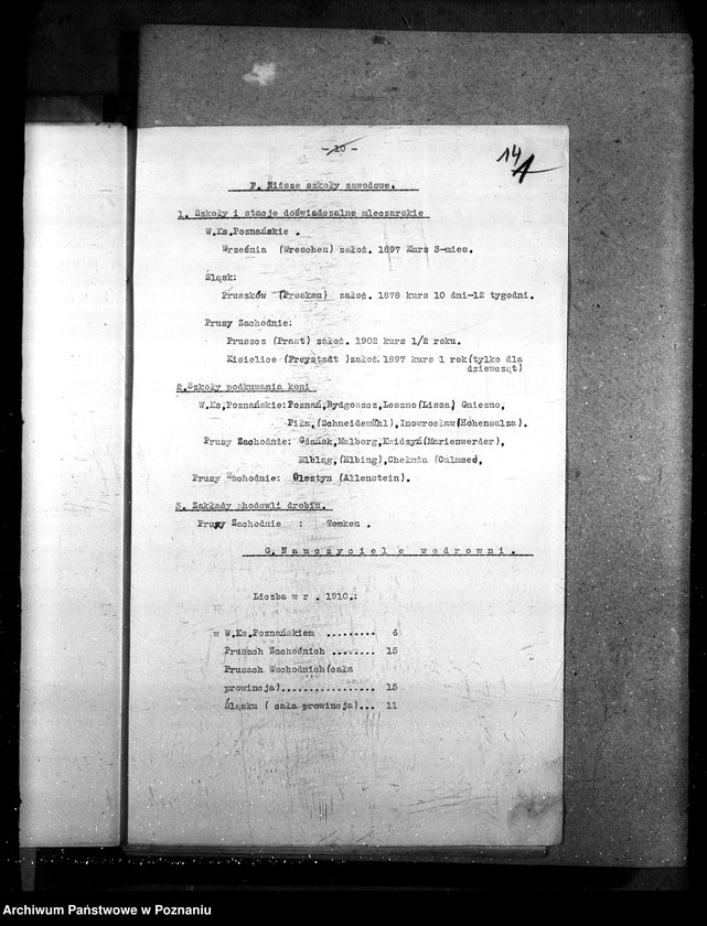 Obraz 18 z jednostki "Sprawy ogólno - administracyjne Szkoły Rolnicze"