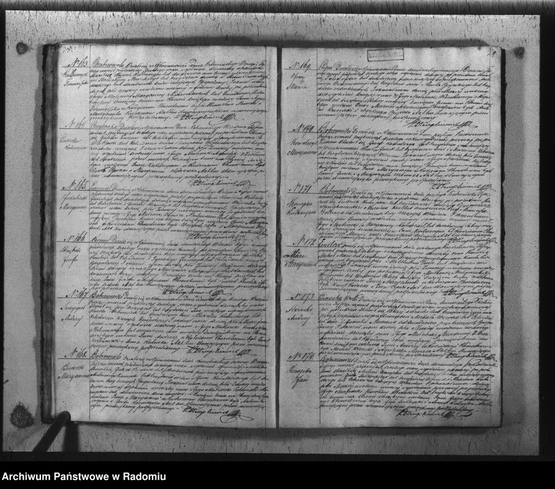 image.from.unit.number "[Duplikat akt urodzonych, zaślubionych i zmarłych parafii rzym.-kat. Głowaczów]"