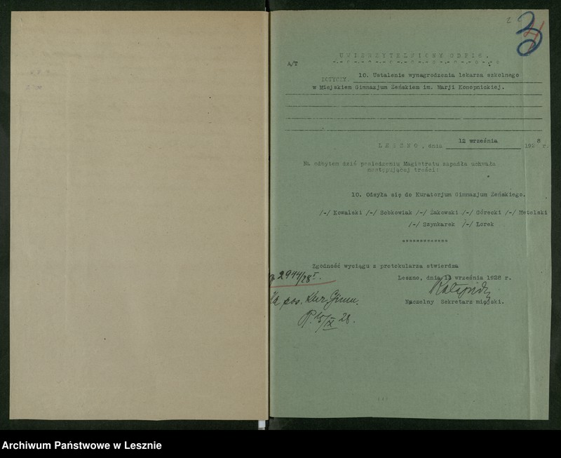 Obraz 4 z jednostki "[Szpunar Kazimiera - akta osobowe]"