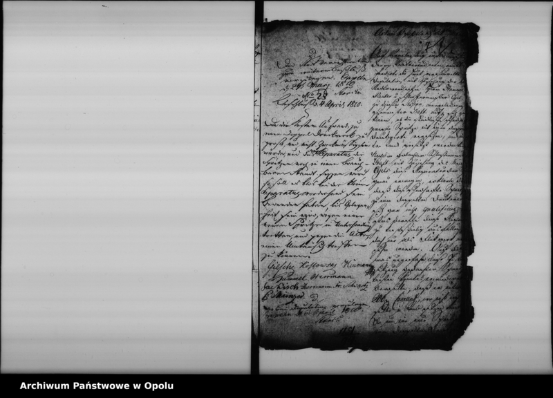 Obraz 10 z jednostki "Acta Specialia des Magistrats zu Oppeln die Städtischen Feuerspritzen betreffend und Anschaffung einer neuen Spritze"