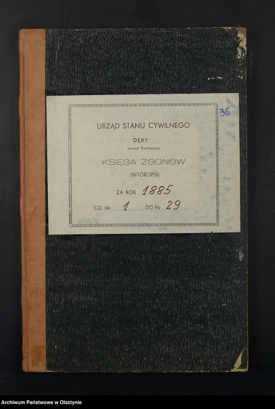 image.from.unit.number "Sterbe-Neben-Register Nr 1 - 29"