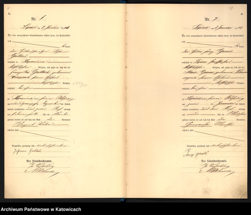 image.from.unit.number "Księga urodzeń T.1 nr 1-584"