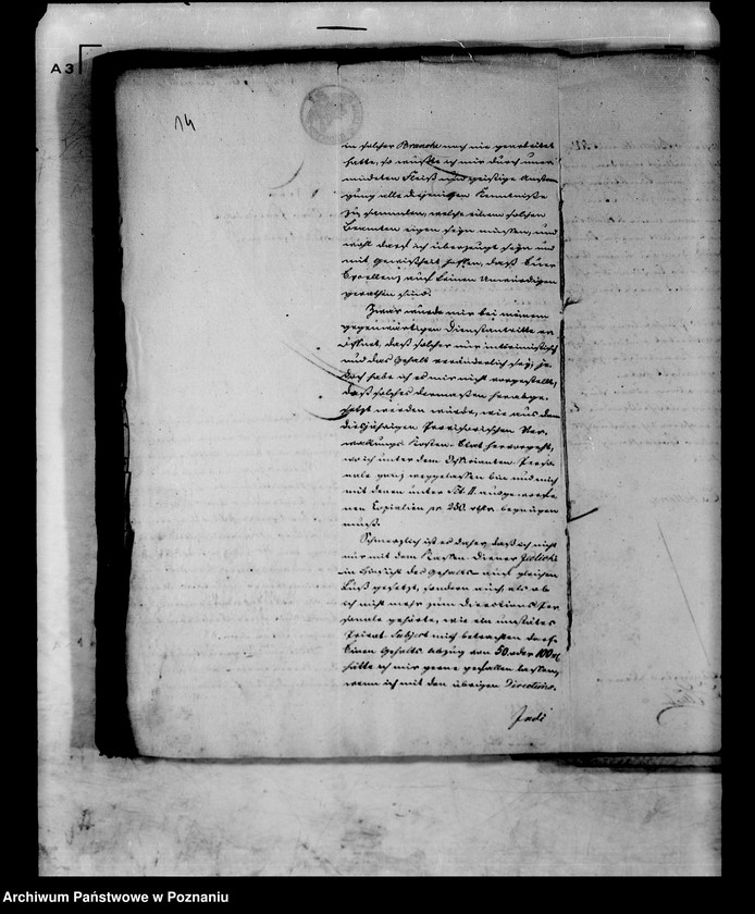 Obraz 18 z jednostki "Personalia des Kanzlisten, jetzigen Feuersozietätssekretärs Herrn Zingler bei der Feuersozietätsdirektion."