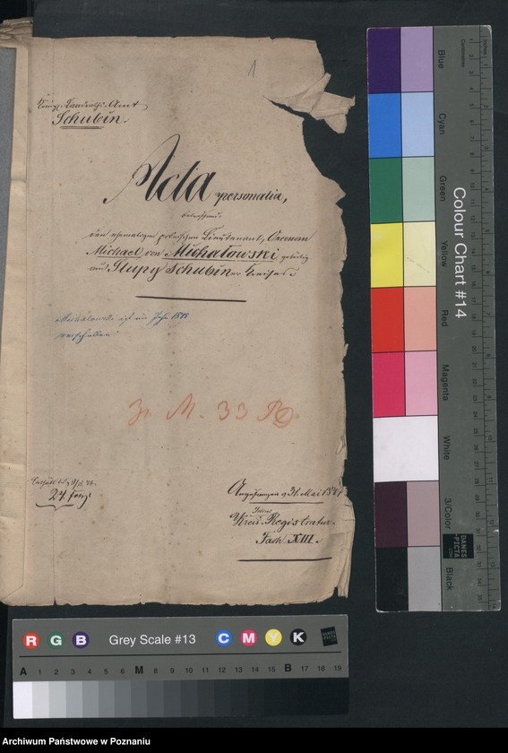 Obraz 4 z jednostki "A. betr. Michael von Michałowski aus Słupy, Kreis Schubin"