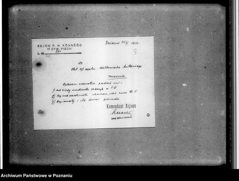 Obraz 12 z jednostki "Korespondencja w sprawach organizacyjno-personalnych"