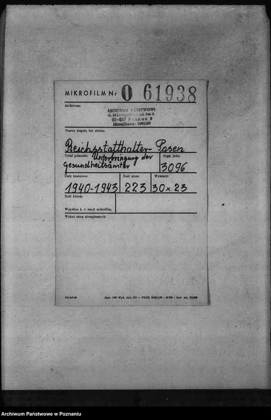 Obraz 2 z jednostki "Unterbringung der Gesundheitsämter"