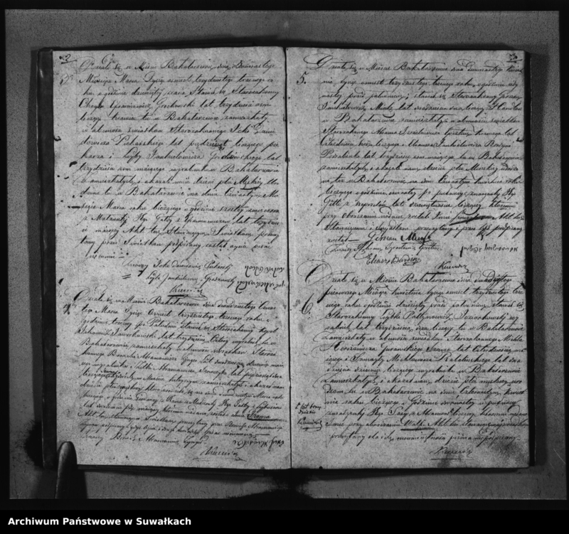 image.from.unit.number "Duplikat wyz. Mojżeszowego gm. Bakałarzewo 1833 r. urodzin, małżeństw i zgonów"