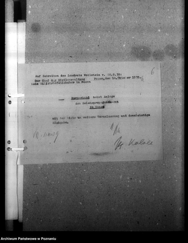 Obraz 11 z jednostki "Ortsnamenänderung - Kreis Wollstein (Wolsztyn)"