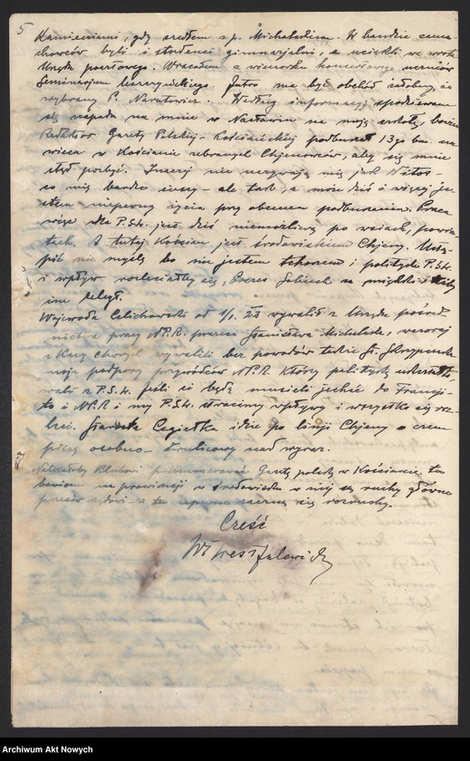 image.from.unit.number "Działalność polityczna Władysława Sikorskiego jako premiera i ministra spraw wewnętrznych. Sytuacja polityczna w Polsce. Polityka zagraniczna i wewnętrzna oraz finansowa rządu. Przemówienia, memoriały, odezwy, sprawozdania, korespondencja."