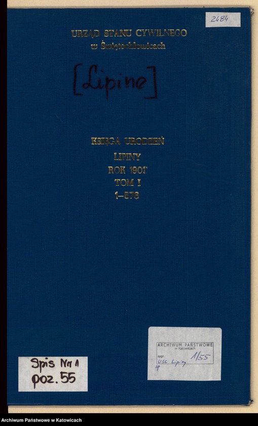 image.from.unit.number "Księga urodzeń T.1 nr 1-576"