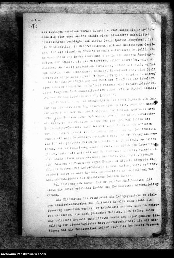 Obraz 16 z jednostki "Korespondencja z władzami 27 listów Sekcji Szkolnej z Prezydium Policji"