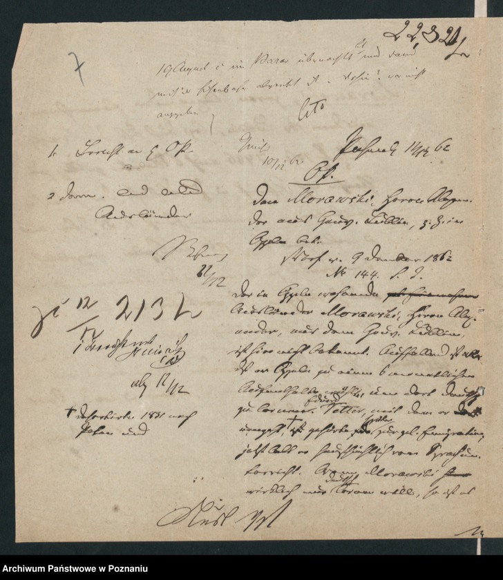 Obraz 10 z jednostki "A. betr. Familie Morawski"