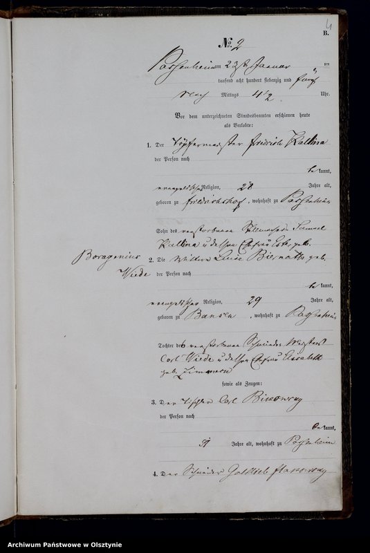 image.from.unit.number "Haupt-Heiraths-Register Nr 1 - 20"