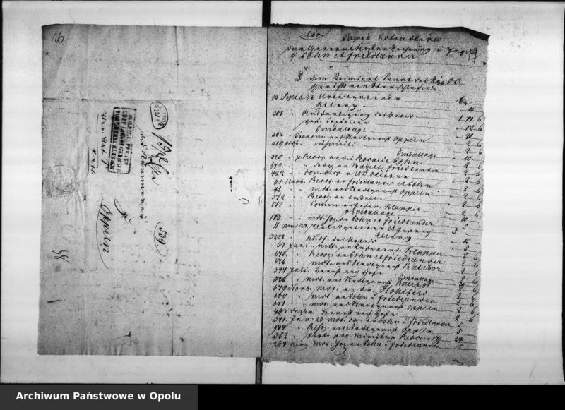 Obraz 14 z jednostki "Acta specialia betreffend die Bezahlung der Criminal - Untersuchungs Kosten in Sachen c/a [contra] Israel Wolf Cohn und Moses Friedlander 1826 Vol. I"