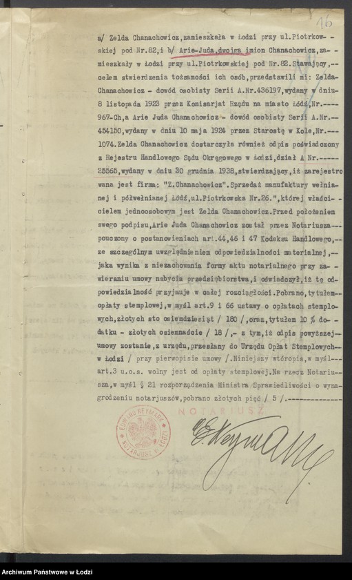 Obraz 18 z jednostki "Zelda Chanachowicz- sprzedaż manufaktury wełnianej i półwełnianej"