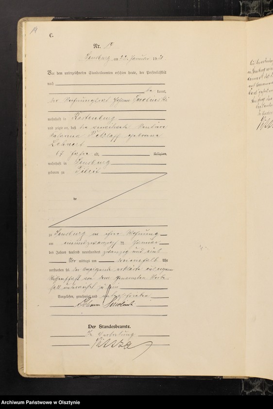 image.from.unit.number "Sterbe-Haupt-Register Nr 1-199"