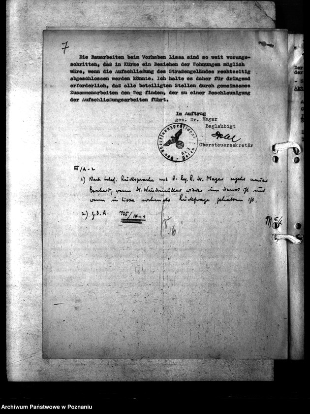 Obraz 11 z jednostki "Sonderwohnungbauprogramm Aufschliessung und Baustoffbewirtschaftung"