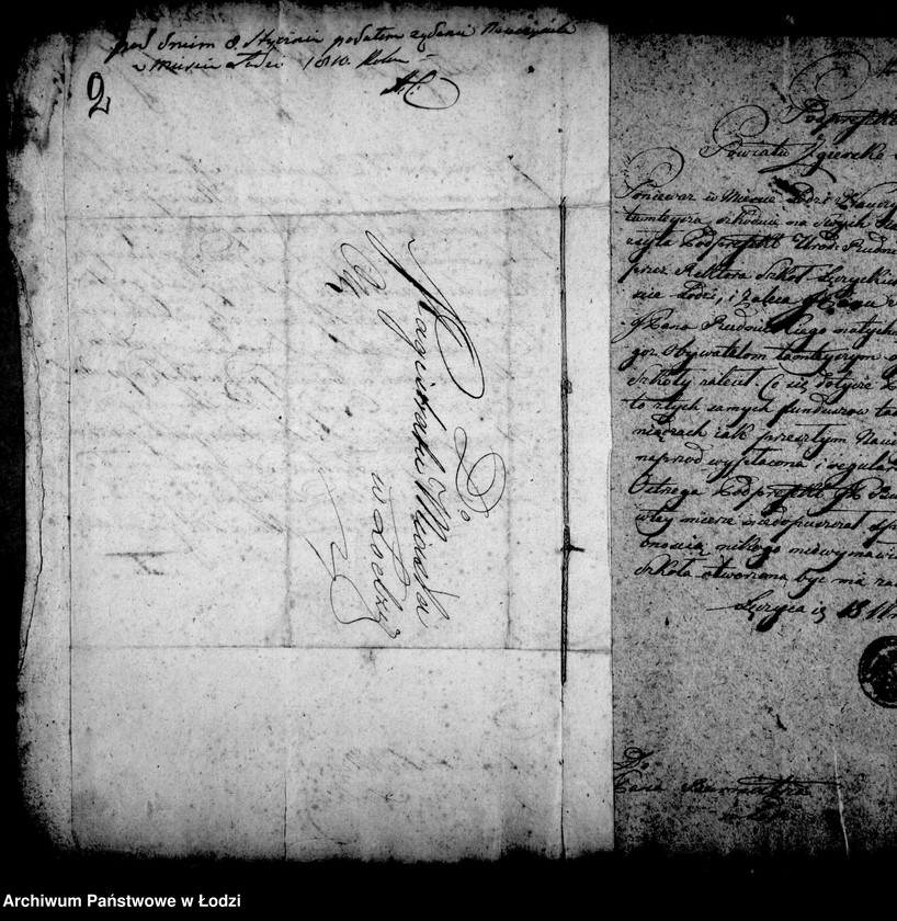 Obraz 9 z jednostki "Akta tyczące się nominacji nauczycieli i tychże zmiany"