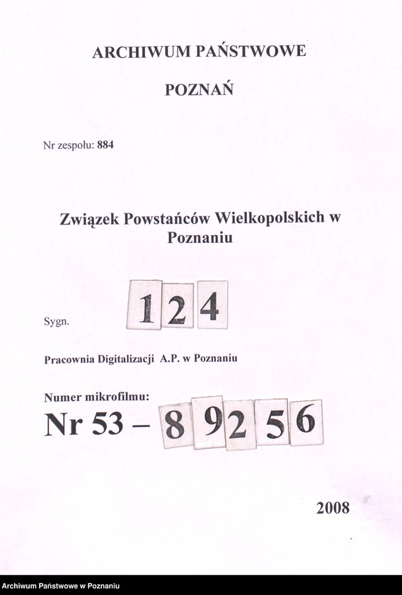 Obraz 1 z jednostki "Krotoszyn - akta delegata powiatowego."