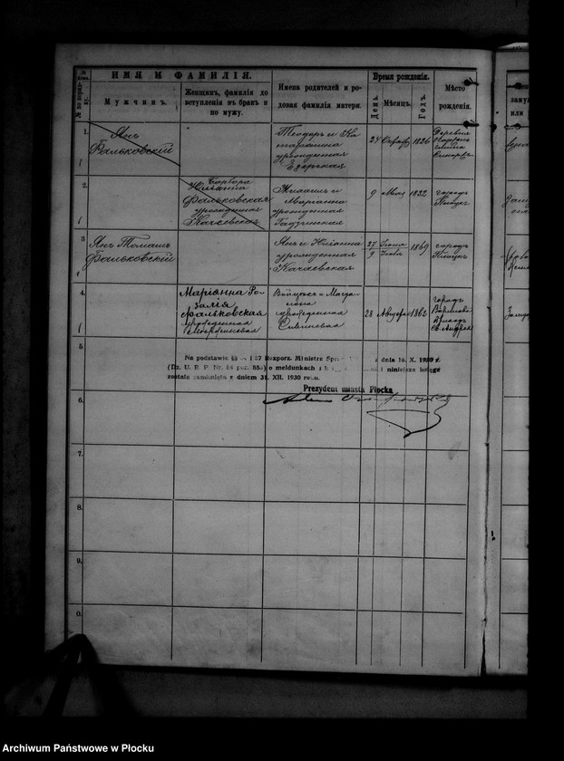 image.from.unit.number "[Księga zamknięta ludności stałej miasta Płocka - ul. Dobrzyńska nr 35]"