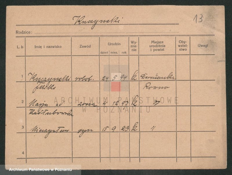 Obraz 13 z jednostki "Kuczyński - Kujata"