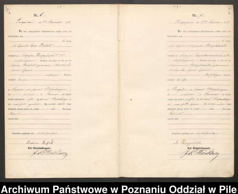 Obraz 6 z jednostki "Księga urodzeń"