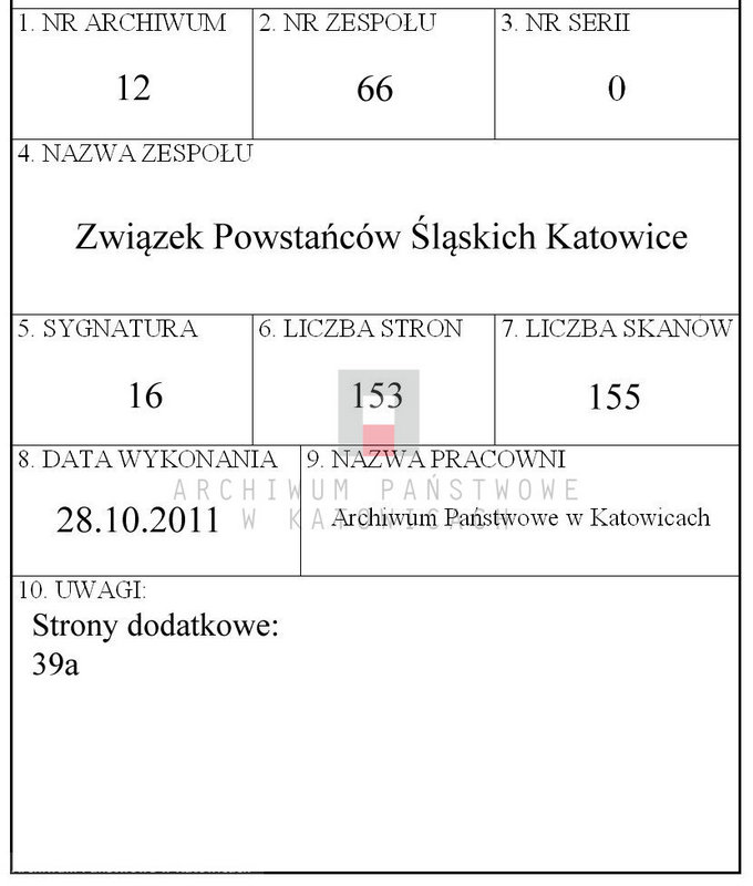 Obraz 1 z jednostki "Zaświadczenia o udziale w powstaniach śląskich, t. II"
