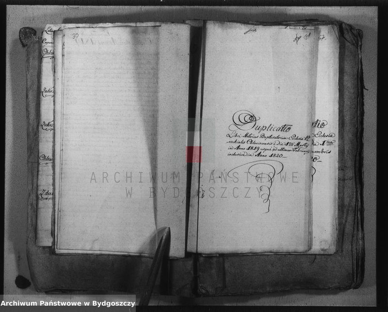 image.from.unit.number "Duplicate der Kirchenbücher von Chlewisk"