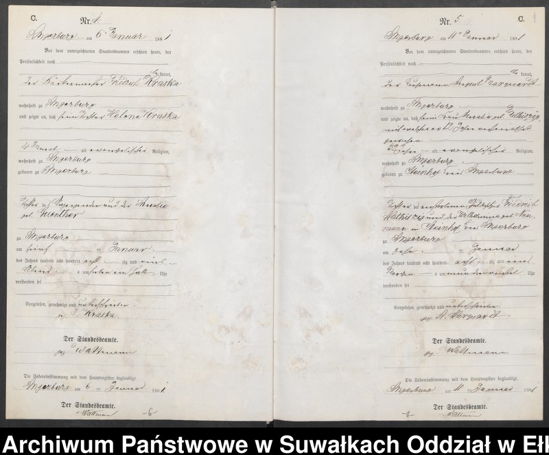 image.from.unit.number "Sterbe-Neben-Register des Preussischen Standes-Amtes Angerburg Kreis Angerburg"