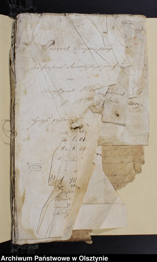 image.from.unit.number "General-Nachweisung der Personaldezemspflichtigen im Kirchspiel 1840/1841 Rechnungsbelege 1838-1844"