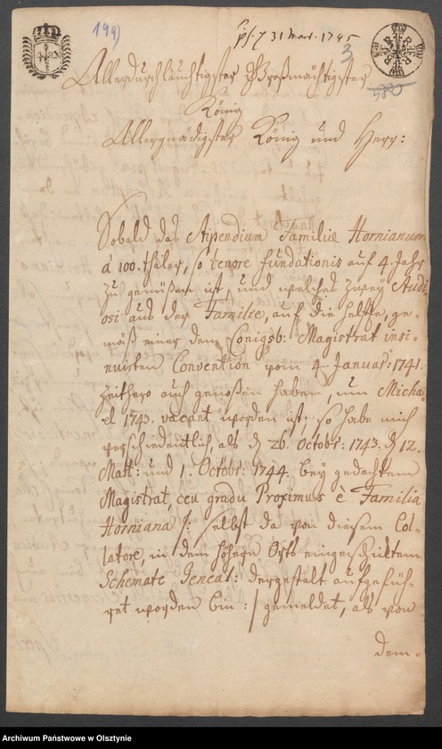 image.from.unit.number "In S. [Sachen] Heinrich Wilhelm Melhorn in causa Stipendi"