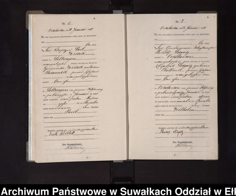 image.from.unit.number "Geburts-Haupt-Register des Königlichen Preussischen Standes-Amtes Nikolaiken Kreis Sensburg"