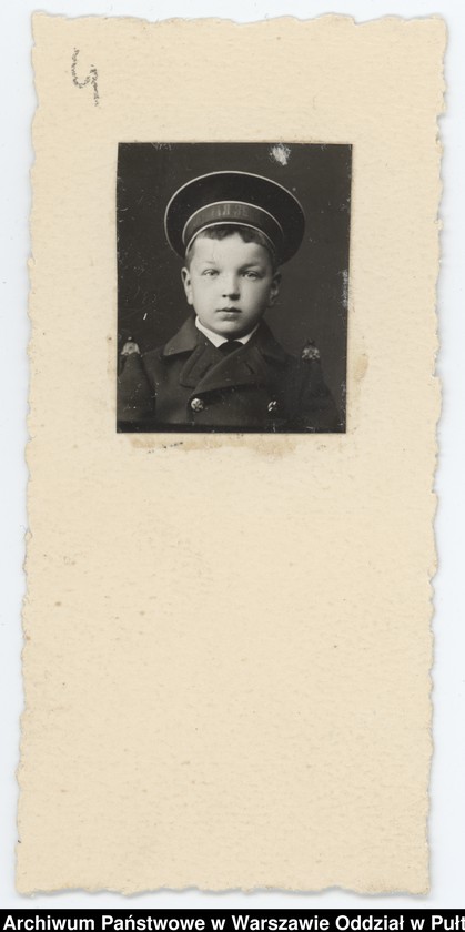 Obraz 76 z kolekcji "Chłopcy w niebieskich mundurkach... - uczniowie pułtuskiego Gimnazjum z okresu I wojny światowej"