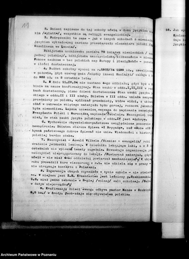 Obraz 15 z jednostki "Sprawozdania z wizytacji publicznych szkół powszechnych z niemieckim językiem nauczania"