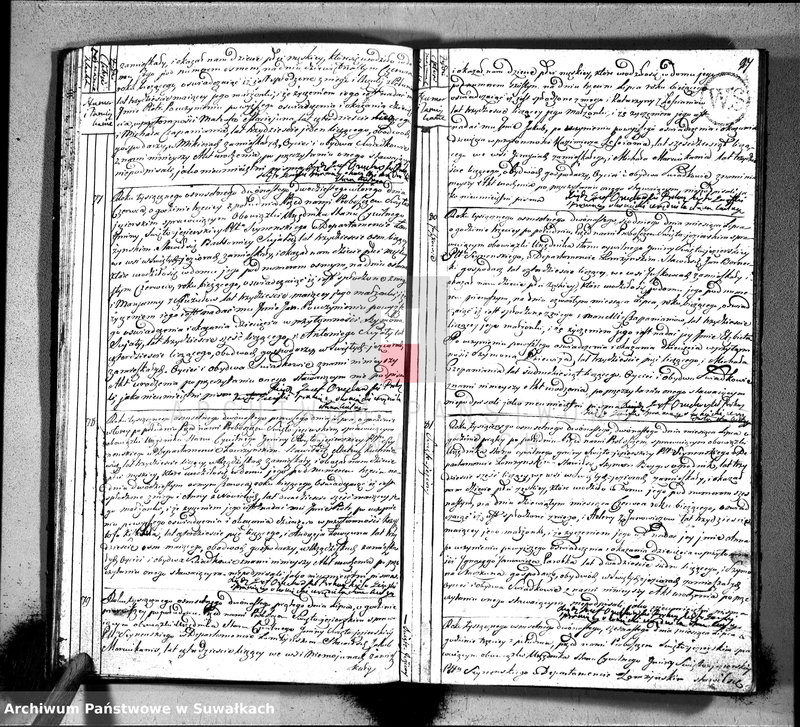 image.from.unit.number "Akta urodzonych gminy święto-jeziorskiey od 1-go stycznia 1812"
