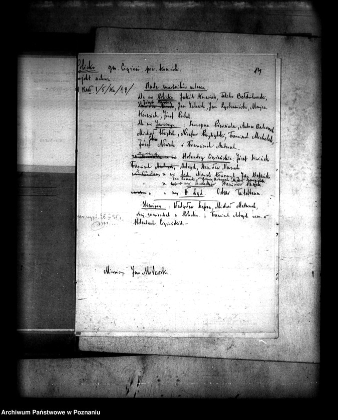 Obraz 18 z jednostki "/Scalenie gruntów wsi Policko powiatu konińskiego/"