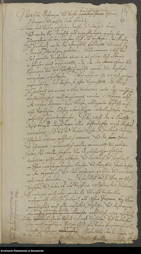 image.from.unit.number "Kirche zu Zirkwitz [Cerkwica]."