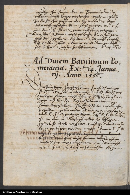 image.from.unit.number "Liber missiuarum de Anno Domini 1555. Liber missiuarum de Anno Domini 1556. [Na końcu indeks]"