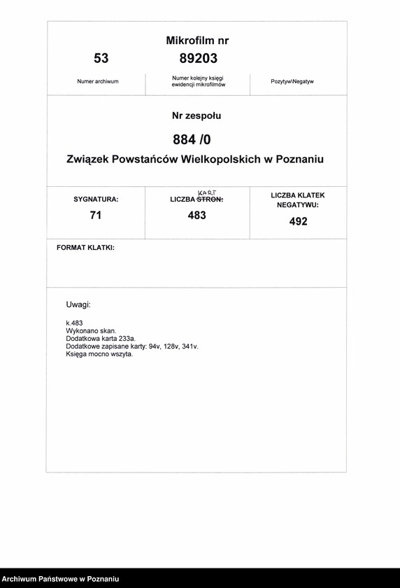 Obraz 1 z jednostki "Odpisy protokołów z posiedzeń Zarządu Głównego Związku Weteranów Powstań Narodowych i Związku Powstańców Wielkopolskich."