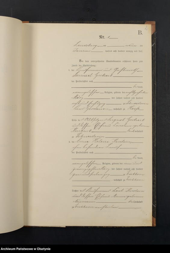 image.from.unit.number "Heiraths-Neben-Register Nr 1 - 15"