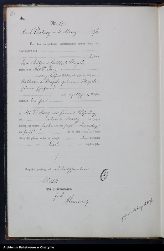 image.from.team "Urząd Stanu Cywilnego w Probarku pow. mrągowski"