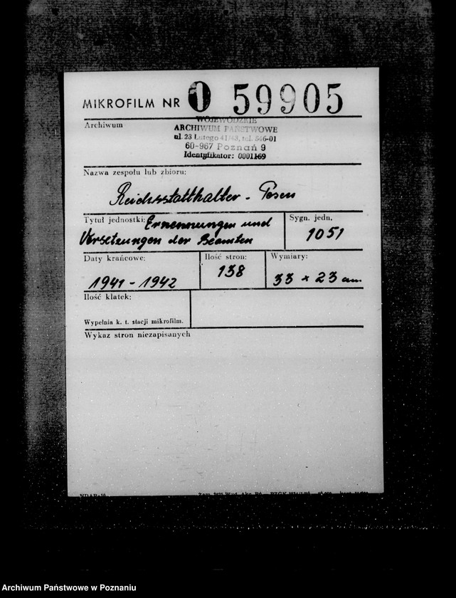 Obraz 2 z jednostki "Ernennung der Beamten"